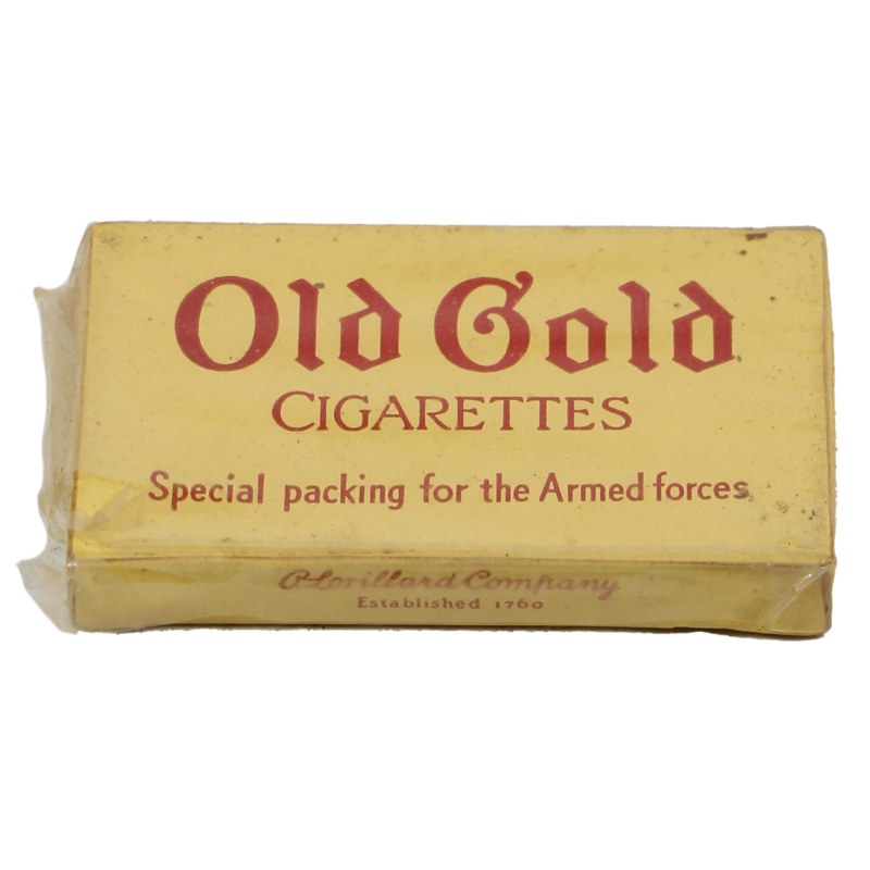 Cigarettes de ration K, Old Gold, Special packing for the Armed Forces