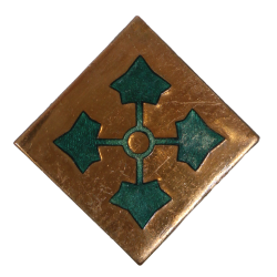Crest, 4th Infantry Division, à épingle