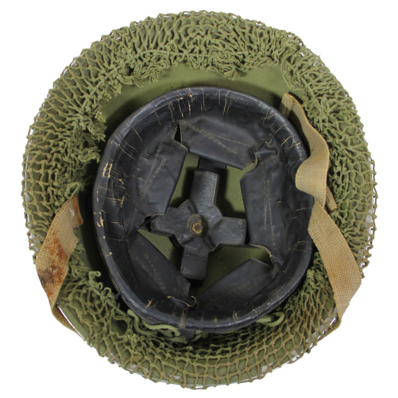 Casque Mk III britannique, FFL, avec filet