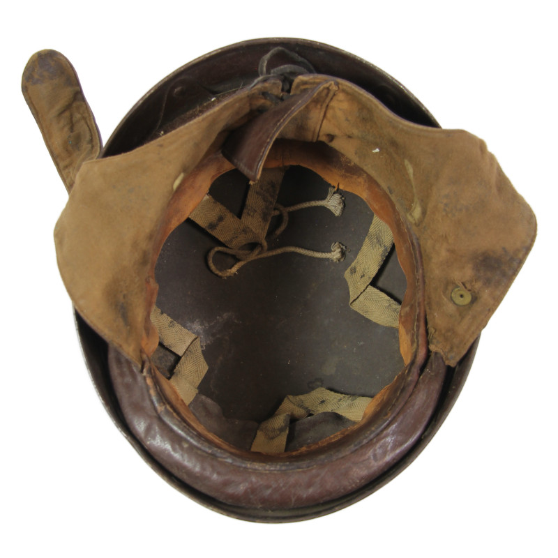 Casque de motocycliste britannique, BMB 1944, taille 57