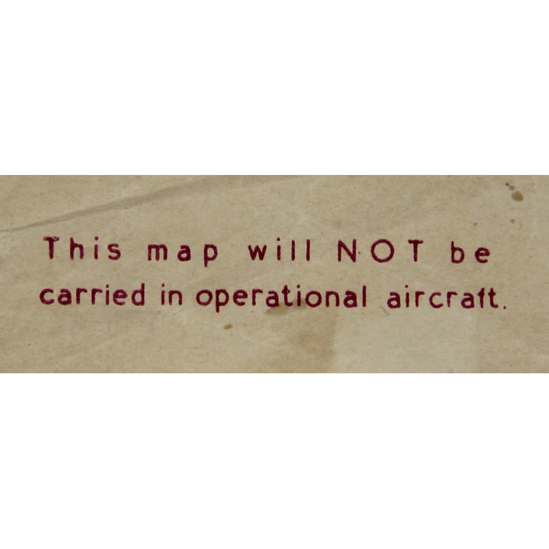 Carte alliée, ISIGNY, "Top Secret", 1944, Normandie