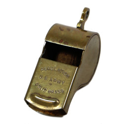 Sifflet en laiton, REGULATION, US Army