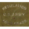 Whistle, Brass, REGULATION, US Army