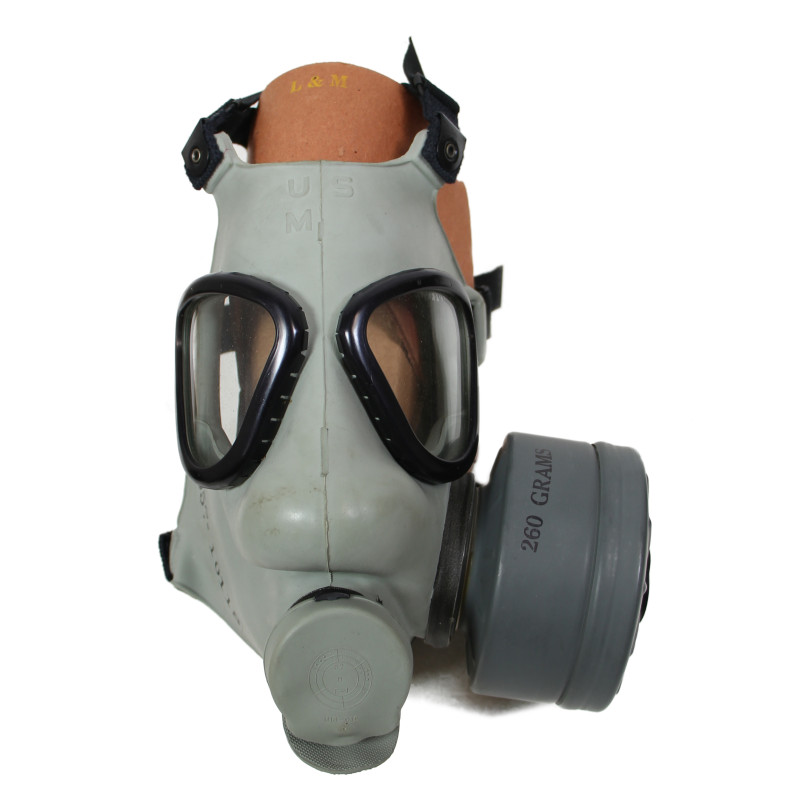 Mask, Gas, M9A1, 1952, in Bag, Mint