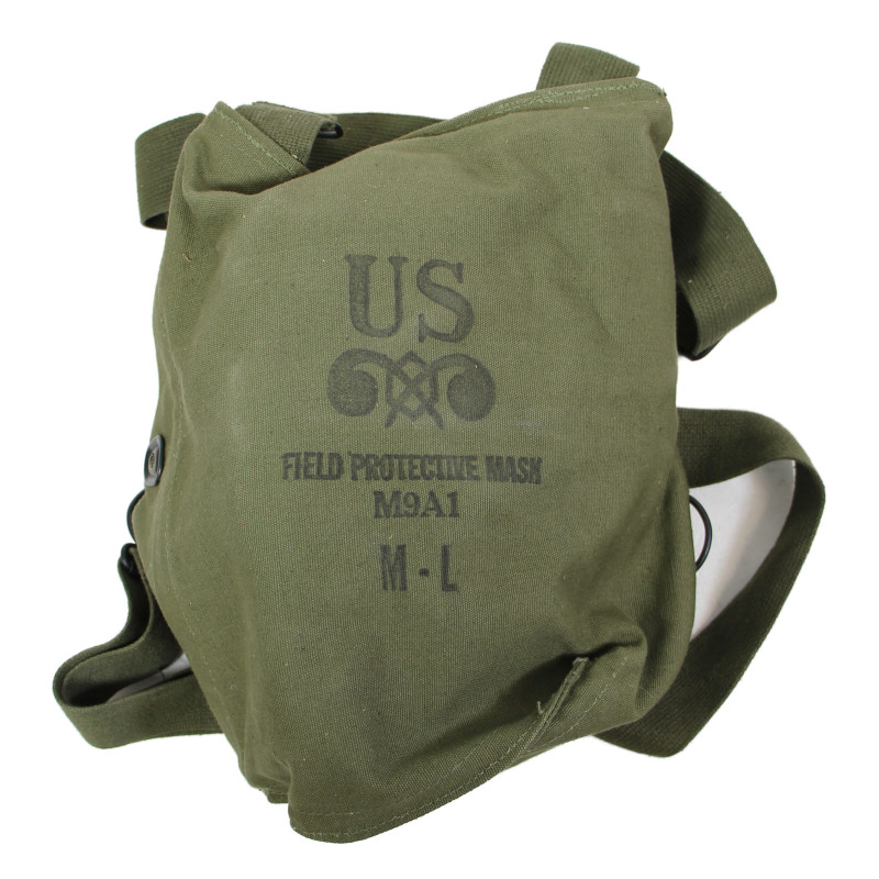 Mask, Gas, M9A1, 1952, in Bag, Mint