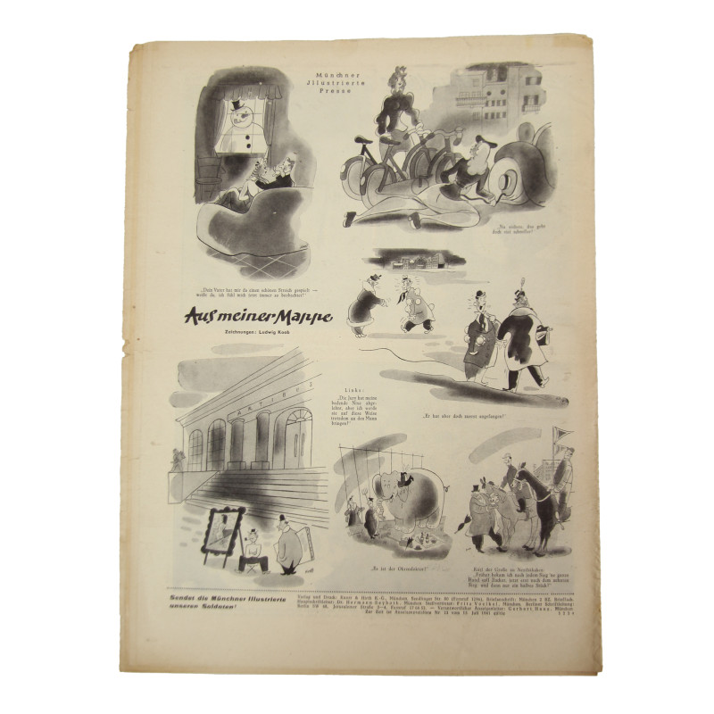 Magazine, Münchner Illustrierte Presse, 20 janvier 1944