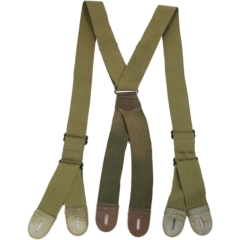 Suspenders, Jump Trousers, M-1942, OD 3