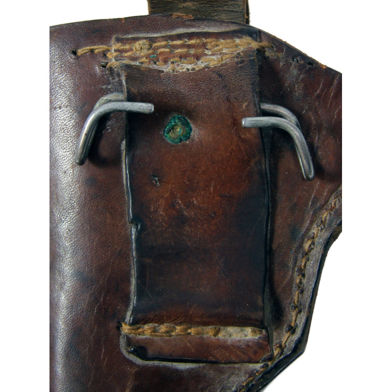 Holster de ceinturon, Colt .45, fabrication artisanale, nominatif