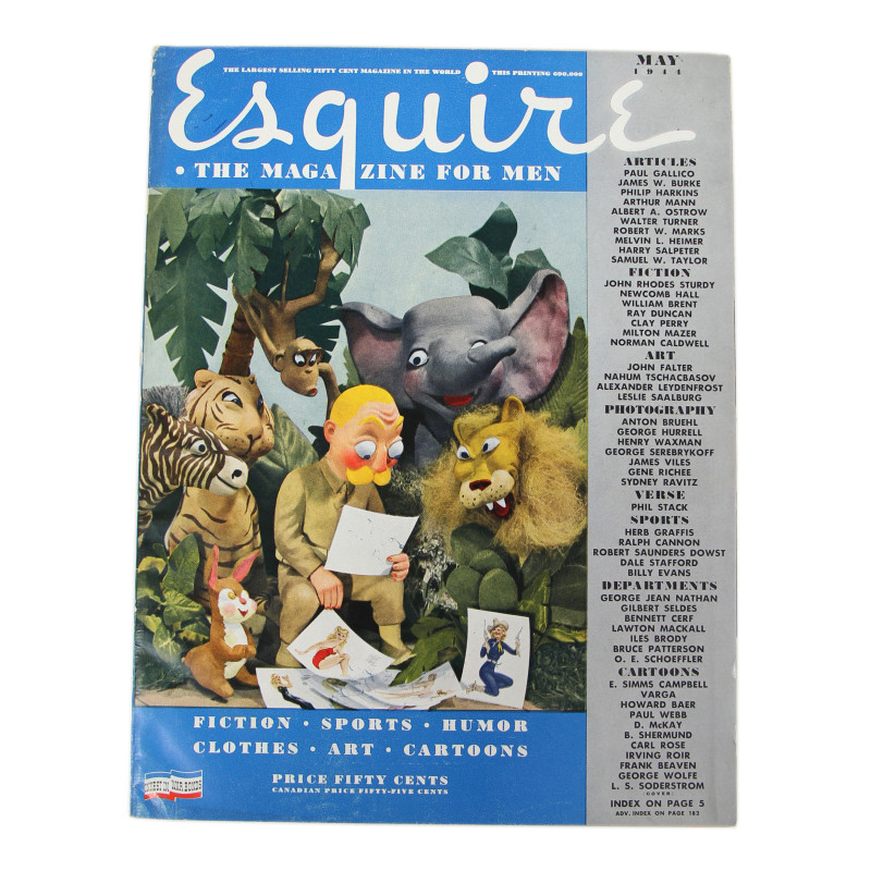 Magazine, Esquire, mai 1944