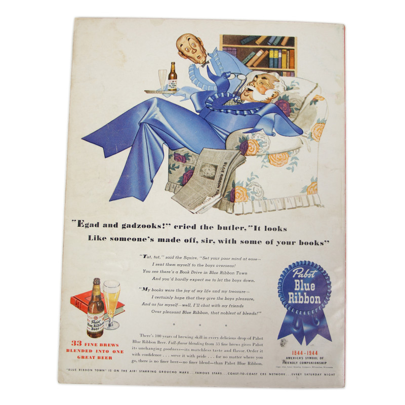 Magazine, Esquire, July 1944, with Pin-Up Girl