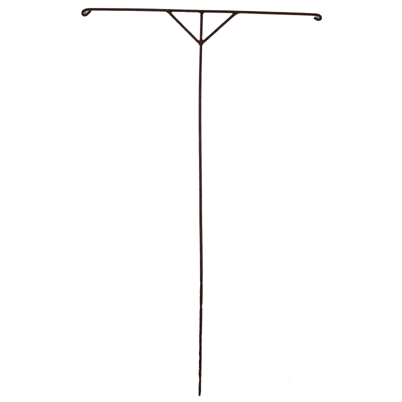 Support de perfusions, Métal, Saint-Côme-du-Mont, Normandie