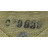 Pochette à pansement M-1942, B.A.B. CO. 1943, matricule partiel, avec pansement Carlisle