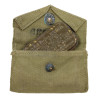 Pochette à pansement M-1942, B.A.B. CO. 1943, matricule partiel, avec pansement Carlisle