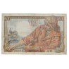 Billet, 20 francs français, 1942