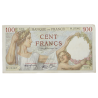 Banknote, 100 French Francs, 1941