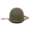 Casque M1, pattes fixes, liner Westinghouse, A washers verts