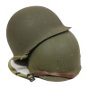 Casque M1, pattes fixes, liner Westinghouse, A washers verts