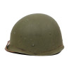 Casque M1, pattes fixes, liner Westinghouse, A washers verts