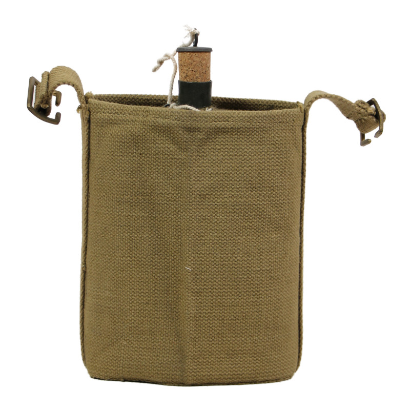 Gourde britannique, avec porte-bidon, 1944