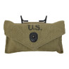 Pouch, First-Aid, M-1924, BRAUER BROS. SHOE CO. 1942, with First-Aid Packet, Carlisle