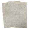 Letter, Pvt. Ray Geddes, Camp Toccoa, 501st PIR, 1943