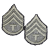 Grades en tissu de Sergeant T/3