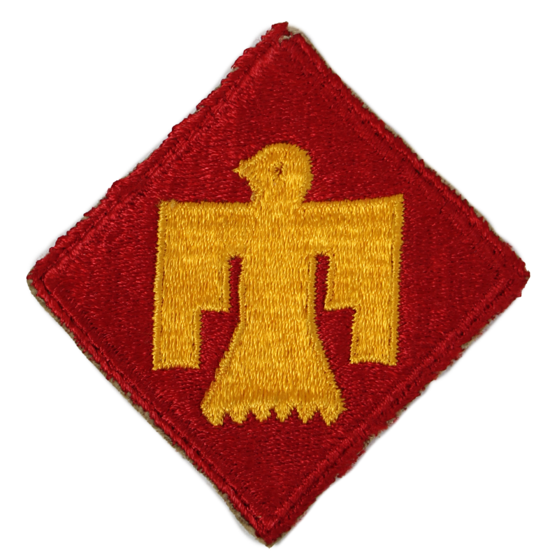 Insigne, 45th Infantry Division, Sicile, Italie, Provence