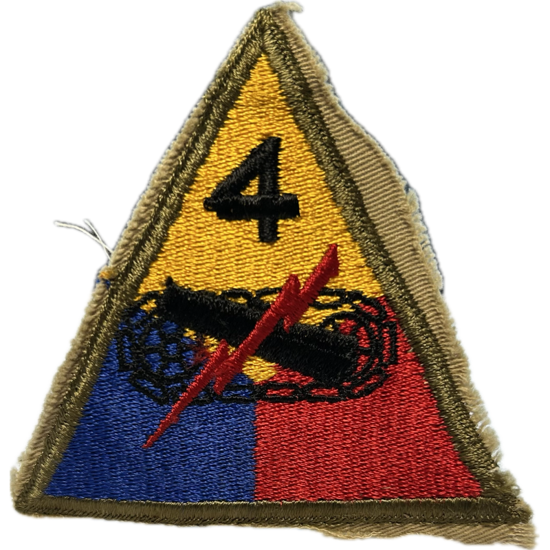Insigne, 4th Armored Division, Avranches, Bastogne