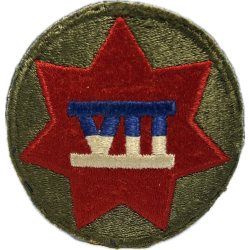 Insigne, VII Corps, US Army, Utah Beach, Ardennes
