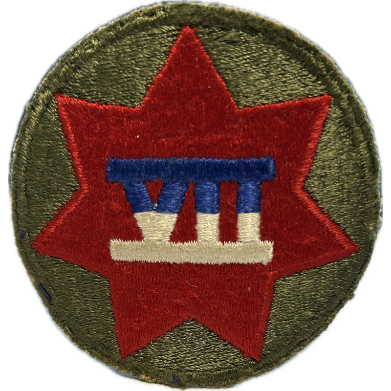 Insigne, VII Corps, US Army, Utah Beach, Ardennes