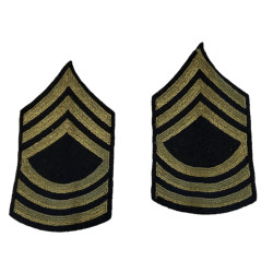 Grades en tissu de Master Sergeant, OD