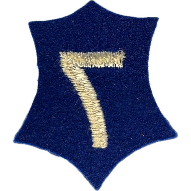 Patch, VII Corps, US Army, Utah Beach (1st Pattern), Felt