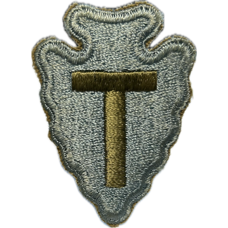 Insigne, 36th Infantry Division, dos vert, 1943