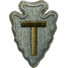Insigne, 36th Infantry Division, dos vert, 1943