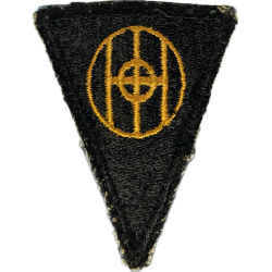 Patch, shoulder, 83rd Infantry Division, Omaha Beach, Carentan, Brittany