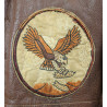 Blouson de vol, Type A-2, S/Sgt. Clarence Strike, mitrailleur, 22nd BS, 341st BG, 10th & 4th Air Forces, USAAF, CBI Blouson de vol, Type A-2, S/Sgt. Clarence Strike, mitrailleur, 22nd BS, 341st BG, 10th & 4th Air Forces, USAAF, CBI