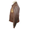 Blouson de vol, Type A-2, S/Sgt. Clarence Strike, mitrailleur, 22nd BS, 341st BG, 10th & 4th Air Forces, USAAF, CBI Blouson de vol, Type A-2, S/Sgt. Clarence Strike, mitrailleur, 22nd BS, 341st BG, 10th & 4th Air Forces, USAAF, CBI