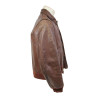 Blouson de vol, Type A-2, S/Sgt. Clarence Strike, mitrailleur, 22nd BS, 341st BG, 10th & 4th Air Forces, USAAF, CBI Blouson de vol, Type A-2, S/Sgt. Clarence Strike, mitrailleur, 22nd BS, 341st BG, 10th & 4th Air Forces, USAAF, CBI