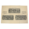 Affiche, contrefaçons du billet d'invasion, 100 francs, 1945 Affiche, contrefaçons du billet d'invasion, 100 francs, 1945