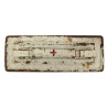 Boîte à munitions, calibre .30, mitrailleuse Browning, REEVES, matériel médical