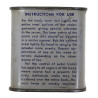 Boîte de poudre insecticide, US Army, THE J. R. WATKINGS COMPANY, pleine