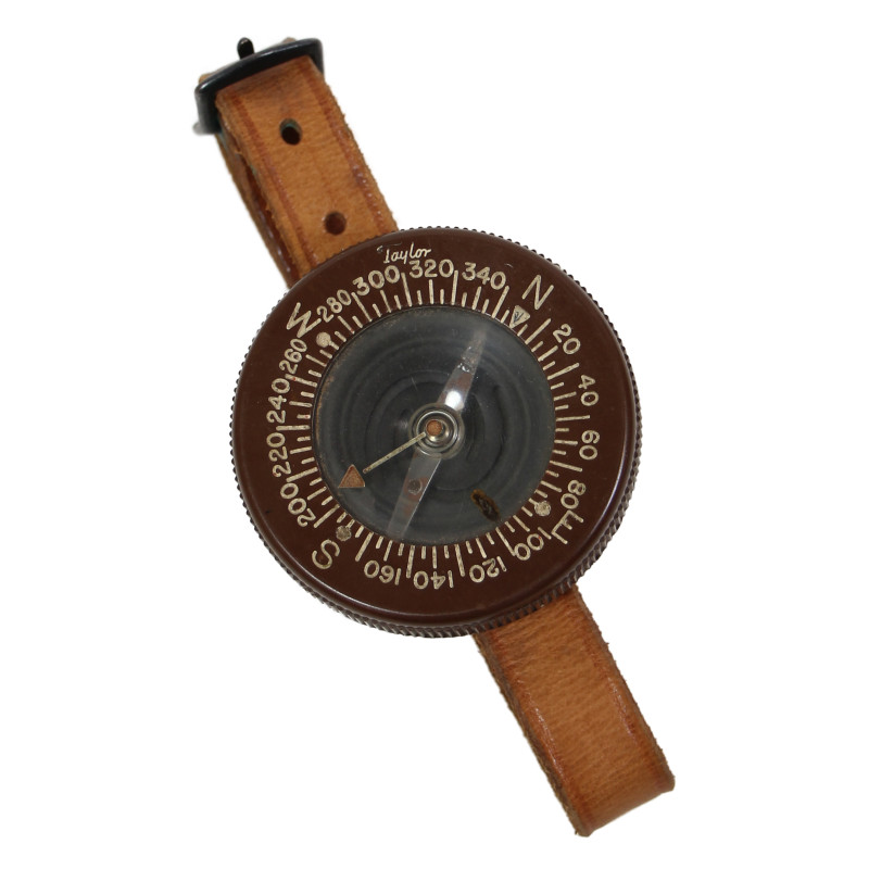 Boussole de poignet parachutiste, US Army, TAYLOR