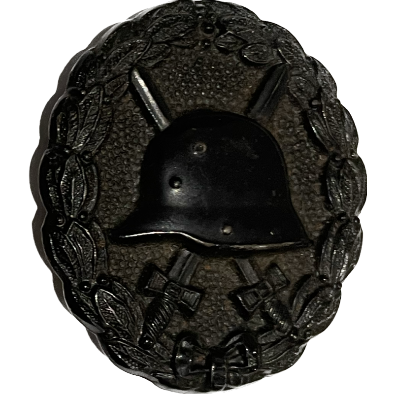 Badge, Wound, Black