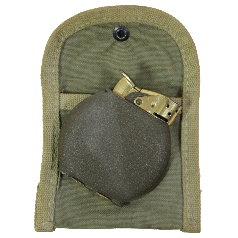 Briquet, EVANS, OD 7, Crackle Finish, avec pochette
