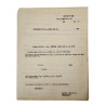 Report of Delinquency, Cpl. Cleveland Right, 413th Port Company, Carentan, 1945