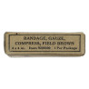Compresse, MSA Co., 4 IN. x 4 IN., Item No. 9200300