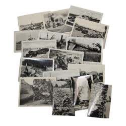 Lot de 17 photos, Dunkerque 1940