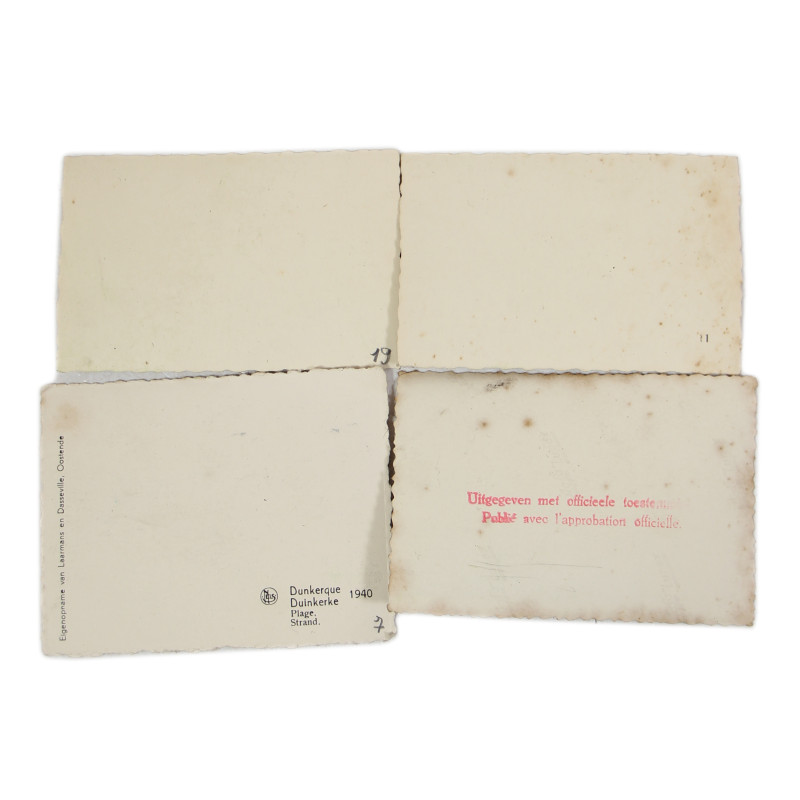 Lot of 17 photos, Dunkirk 1940