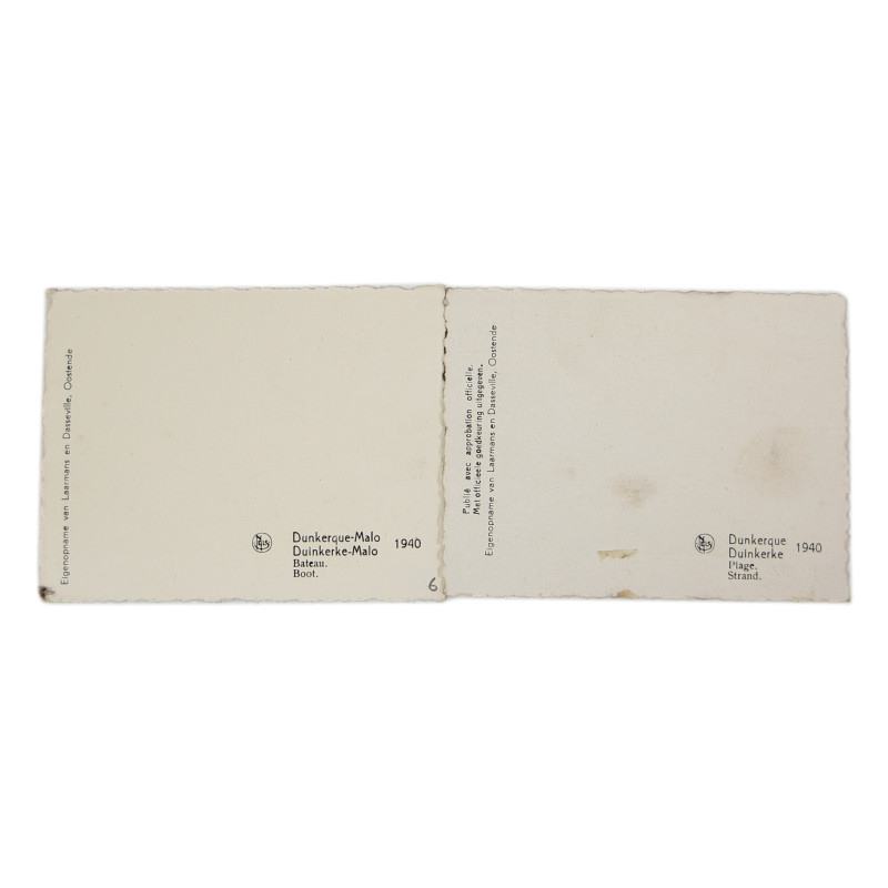 Lot de 17 photos, Dunkerque 1940