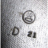Casque M1, pattes fixes, liner Westinghouse, A washers verts